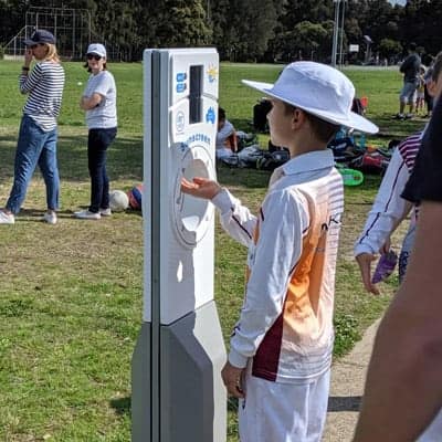 SunSquirt Kiosk Local Cricket